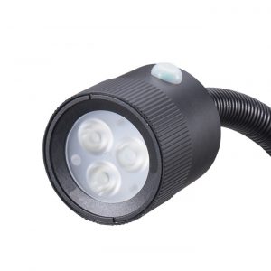 LED Maskinlys 9,5W IP65 Kort Flex Arm