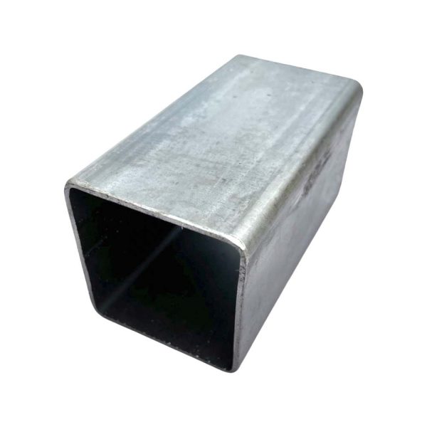 STÅL FIRKANTRØR 80X80X150 MM - Smedjeriet ApS