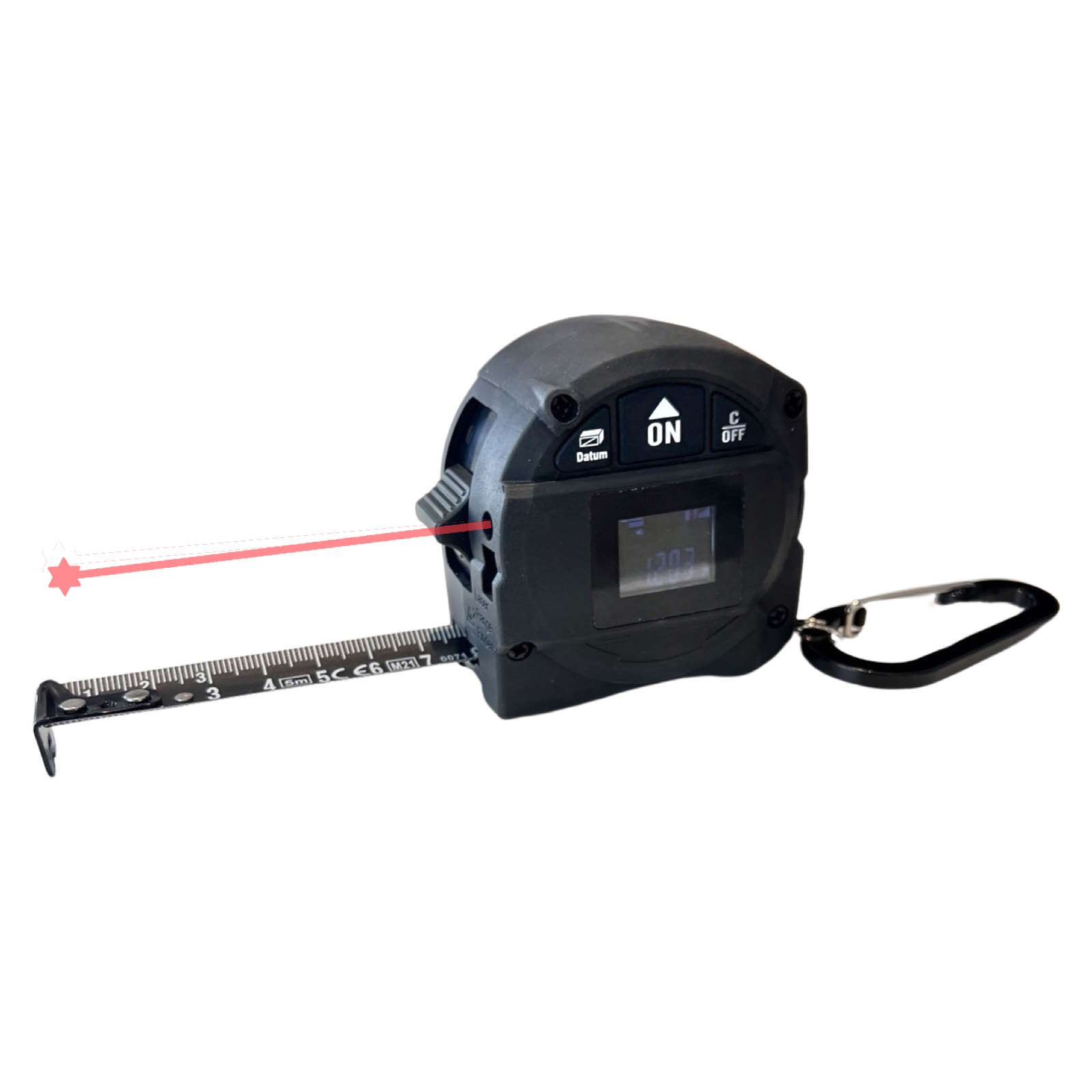 VOGEL MÅLEBÅND 5 METER MED LASER AFSTANDSMÅLER