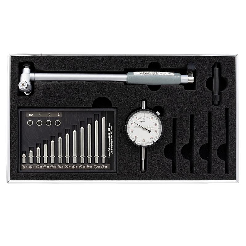 Fin-Cylindermåler 50-160 x 0,01 mm med høj gentagelsesnøjagtighed (± 0,005 mm)