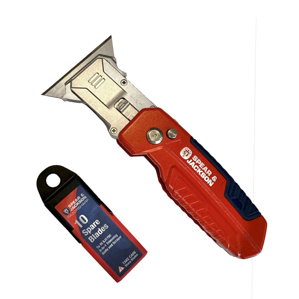 SPEAR & JACKSON Kombi Foldekniv/Skraber