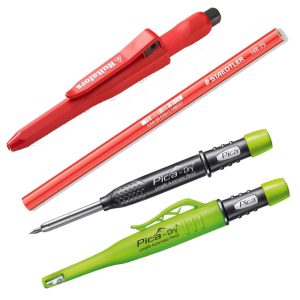 Blyant og dybhulsmarkør