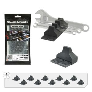 StealthMounts Drawer Hive Holder til fastnøgler/ringgaffelnøgler