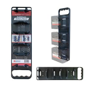 StealthMounts Milwaukee M18 Battery Board med håndtag