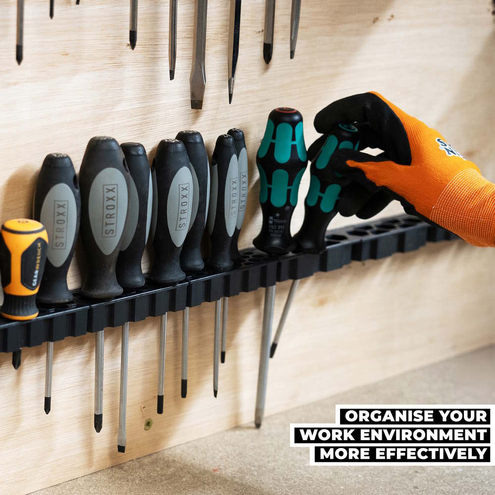 StealthMounts Wall Hive Holder til skruetrækkere – 4 dele