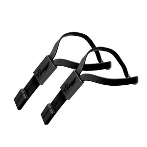 Scootboot Mud Straps – sorte, 2 stk.