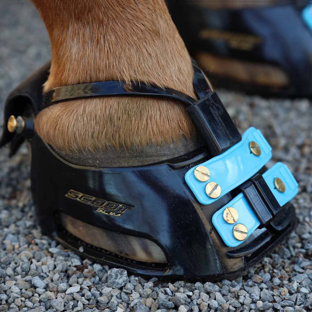 Scootboot Mud Straps – sorte, 2 stk.