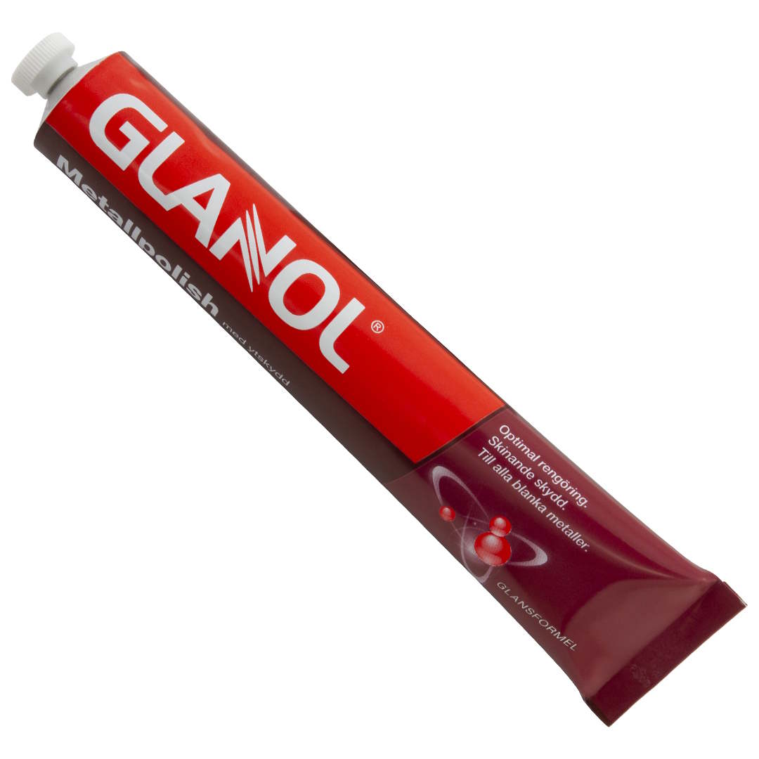 Glanol Metal Polish med overfladebeskyttelse 100 ml