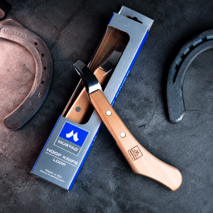 Mustad Loop Knife Standard hovkniv med træskaft
